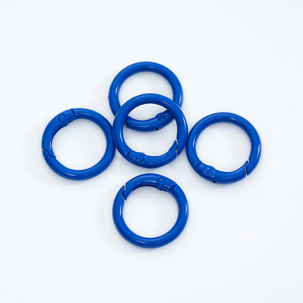 Keyring Accessory O-Ring Spring Clip