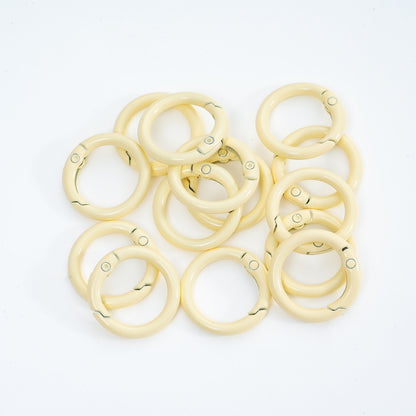 Keyring Accessory O-Ring Spring Clip