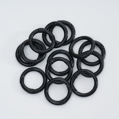 Keyring Accessory O-Ring Spring Clip