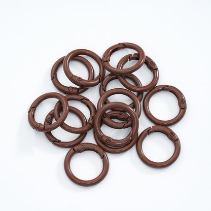 Keyring Accessory O-Ring Spring Clip