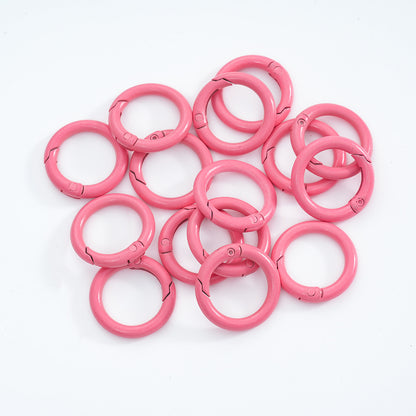 Keyring Accessory O-Ring Spring Clip