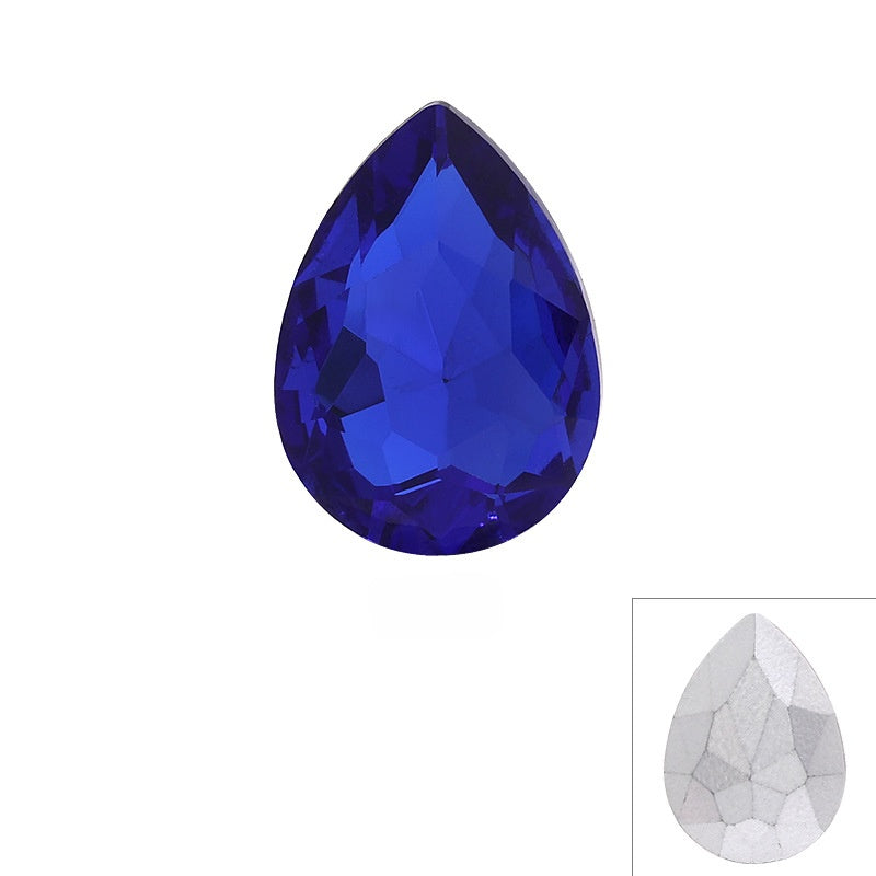 Teardrop-shaped Pointed-bottom Irregular-shaped Diamond