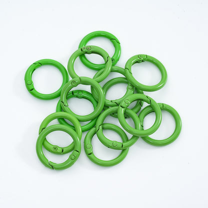 Keyring Accessory O-Ring Spring Clip
