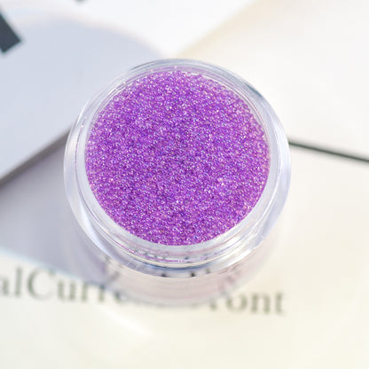 Transparent Caviar Crystal Sand – 0.6–0.8mm, 16g