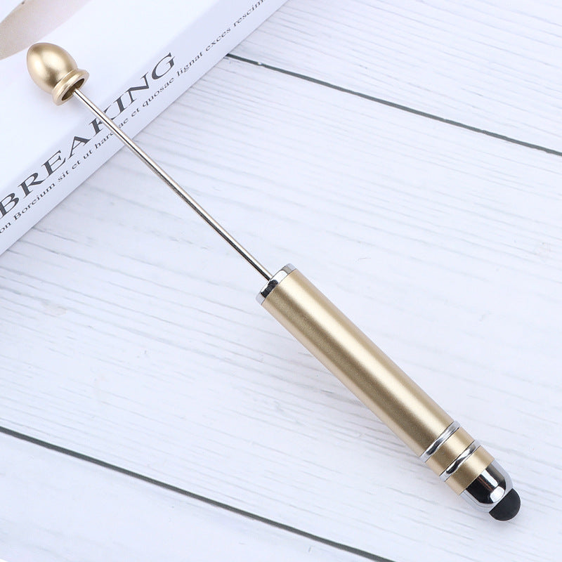Multi-color Touch Screen Dual-purpose Beaded Pen