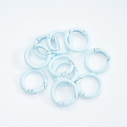 Keyring Accessory O-Ring Spring Clip