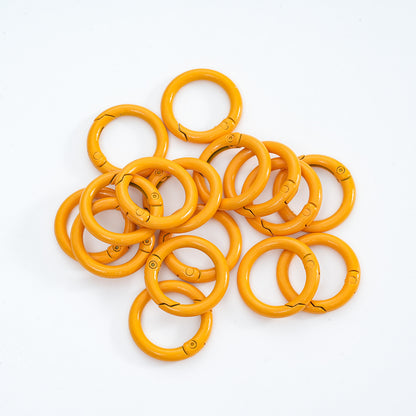 Keyring Accessory O-Ring Spring Clip