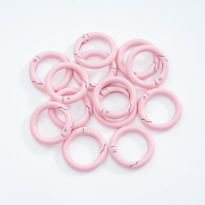 Keyring Accessory O-Ring Spring Clip