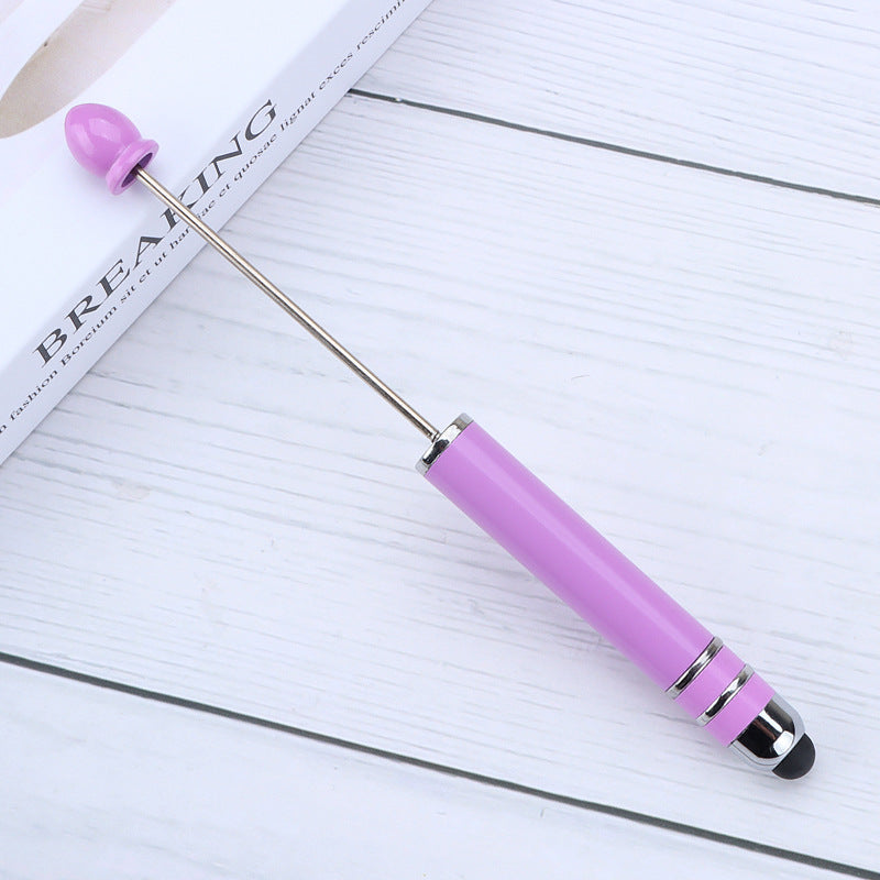 Multi-color Touch Screen Dual-purpose Beaded Pen