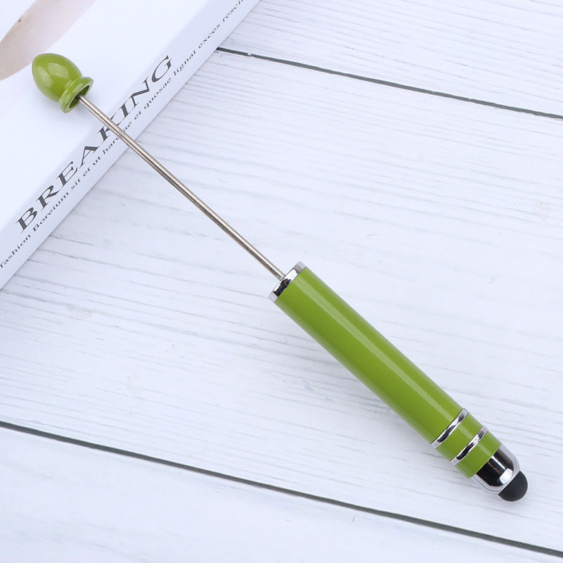 Multi-color Touch Screen Dual-purpose Beaded Pen