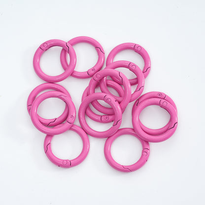 Keyring Accessory O-Ring Spring Clip