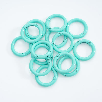 Keyring Accessory O-Ring Spring Clip