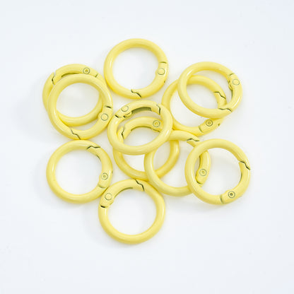 Keyring Accessory O-Ring Spring Clip