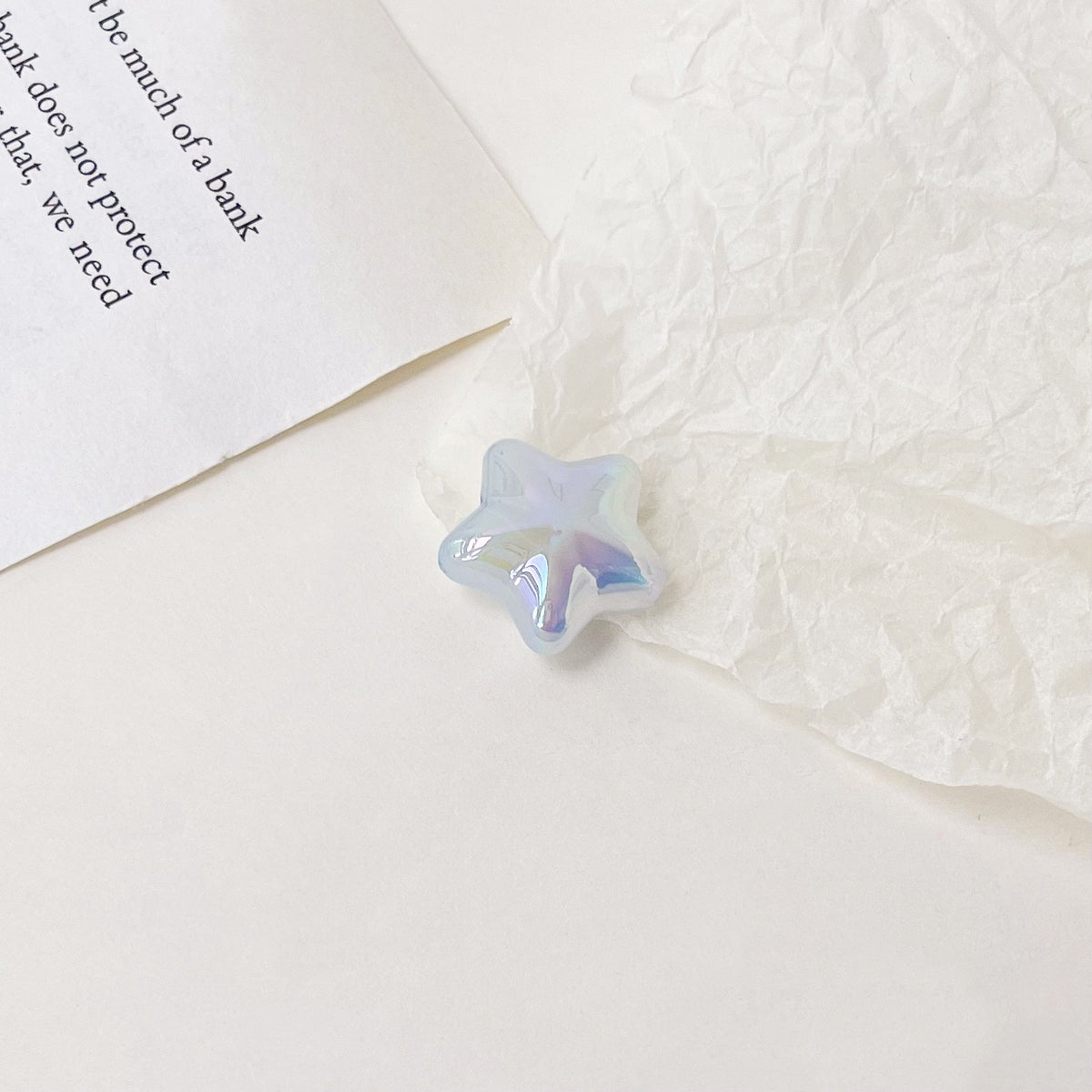 UV Jelly Star Acrylic Beads