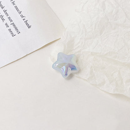 UV Jelly Star Acrylic Beads