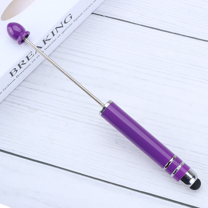 Multi-color Touch Screen Dual-purpose Beaded Pen