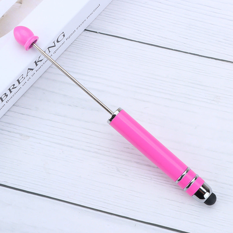 Multi-color Touch Screen Dual-purpose Beaded Pen