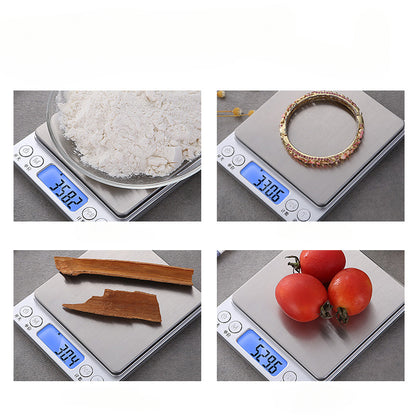 High Precision Jewelry Scale Mini Electronic Pocket Scale Portable Home Kitchen Scale 0.01G Food Balance Precision
