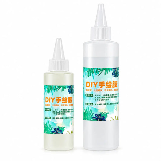 Epoxy Resin A+B Glue for Hand Painted Beads | UU Studio