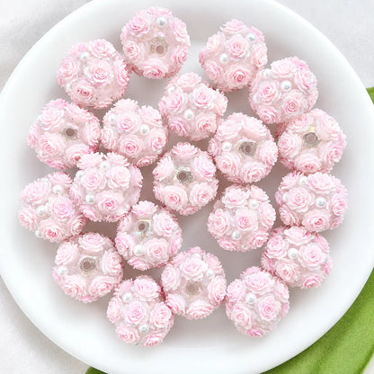 Rose Flower Ball Beads | UU Studio