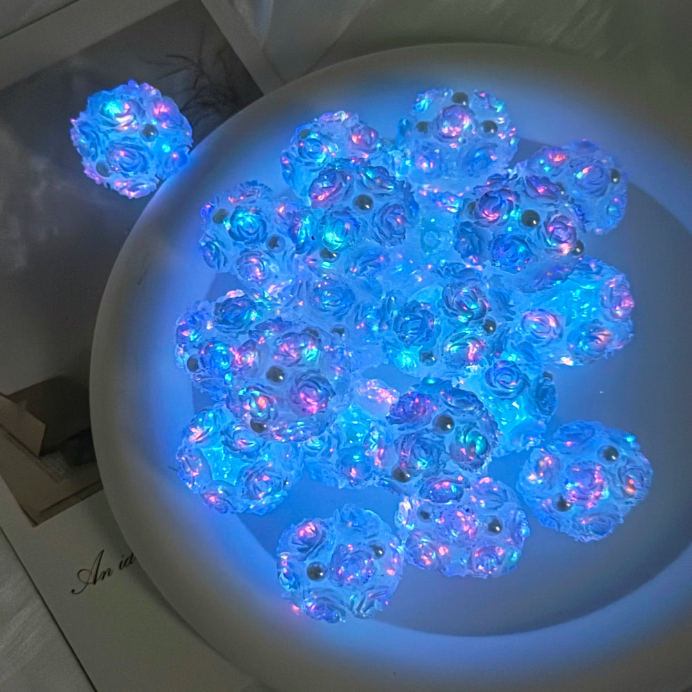 Rose Flower Ball Beads | UU Studio
