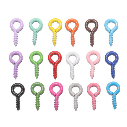 DIY Colorful Baking paint Screw horn 5mm*10mm