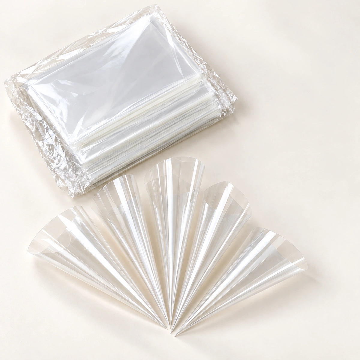 Cellophane Craft Sheets – 15×15cm, 100pcs